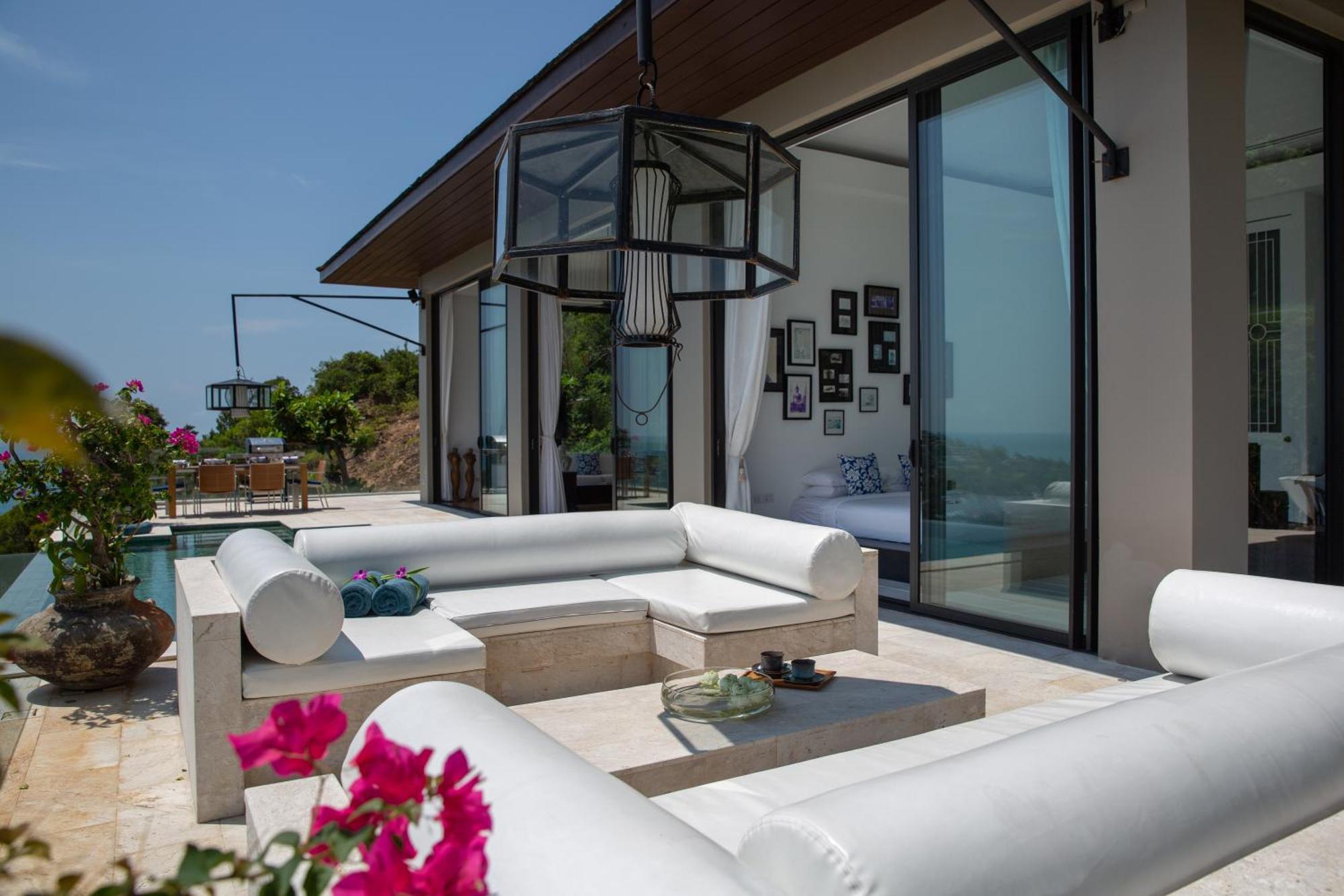 Villa Belle - Fully Serviced Private Sea View Villa With An Award Winning In-House Cook Choeng Mon Zewnętrze zdjęcie